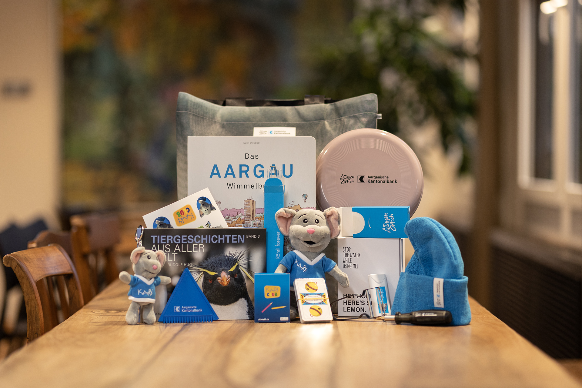 Gewinnen Sie eine Tasche voller bunter Schätze.