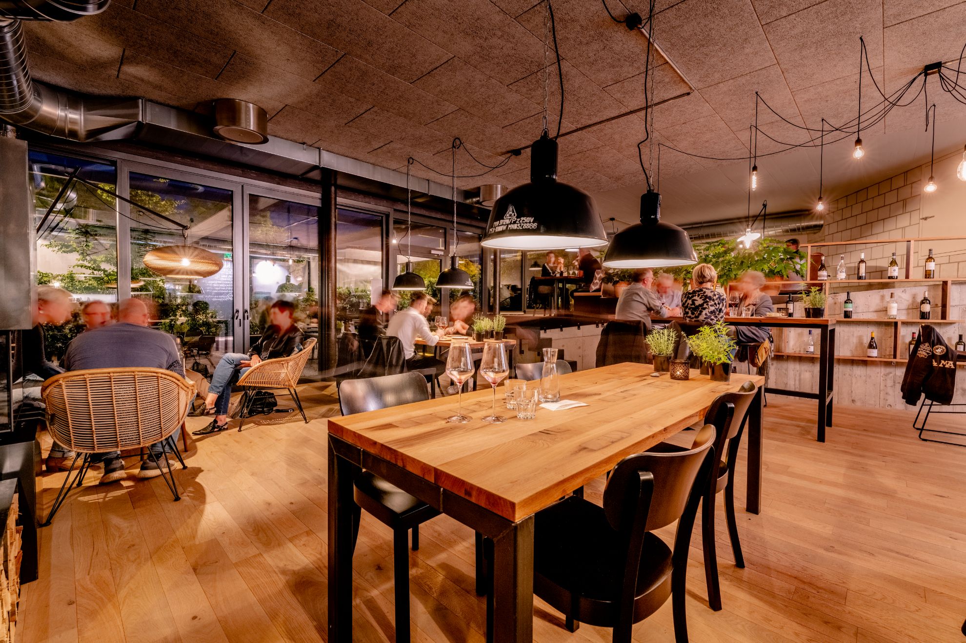 Essen, trinken, plaudern, abschalten